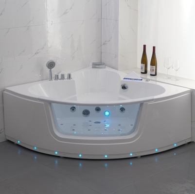 1800mm Whirlpool Massage Acrylic Bathtub for 2 Person Personalized Features Included