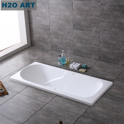 HA31 Simple Acrylic Built-in Tub with European Sales Drop and Customized Request