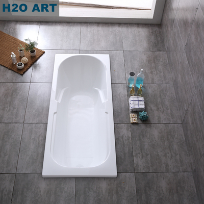 HA31 Simple Acrylic Built-in Tub with European Sales Drop and Customized Request
